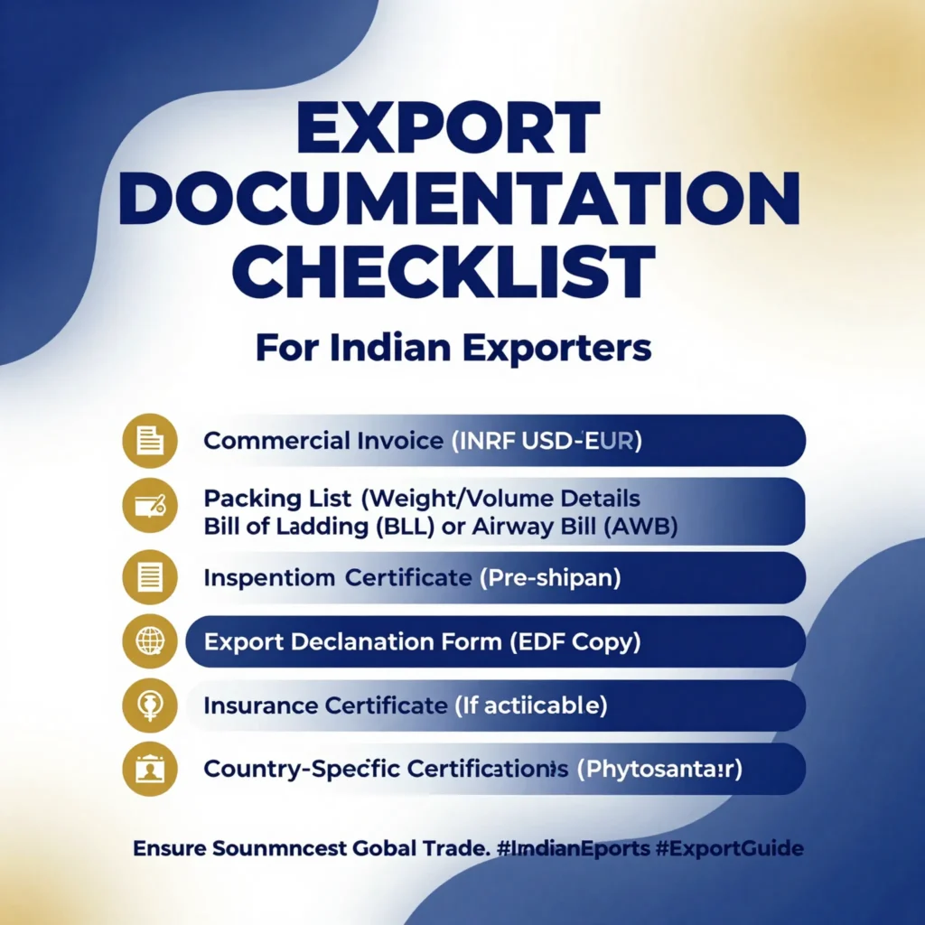 Export Documentation Checklist for Indian Exporters summary image
